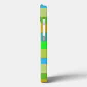 Blaugrün Orange Lila Creamy Muster Abstrakt Case-Mate iPhone Hülle (Rückseite / Links)