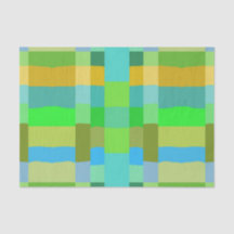 Blaugrün Orange Lila Creamy Muster Abstrakt