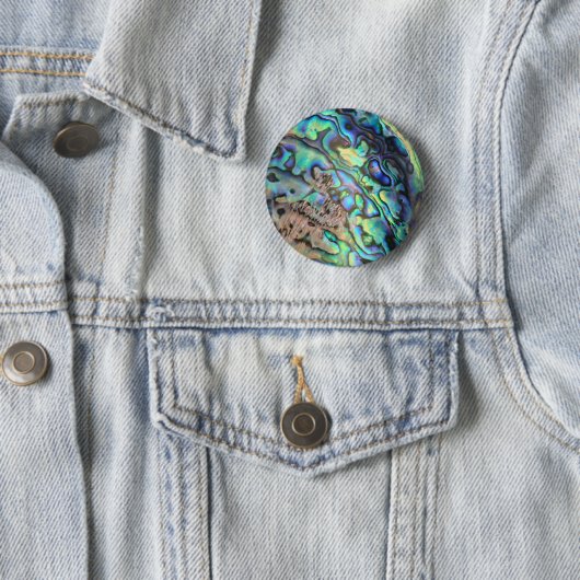 Blaugrün pauschal abalone Muschel Button (Beispiel)