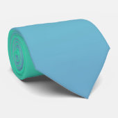 Blaugrüne Farbe Krawatte (Gerollt)