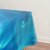Blaugrüne Feder Abstrakt Tischdecke (Beispiel)