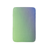 Blaugrüne Regenbogen-Abstrakt-Textur-Muster-Kunst Badematte (Vorderseite Vertikal)