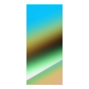 Blaugrüne Regenbogen-Abstrakt-Textur-Muster-Kunst Werbekarte