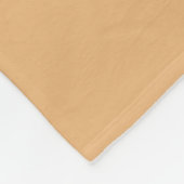 Blaugrüner Leopardenprint Tan Editable Name Fleecedecke (Ecke)