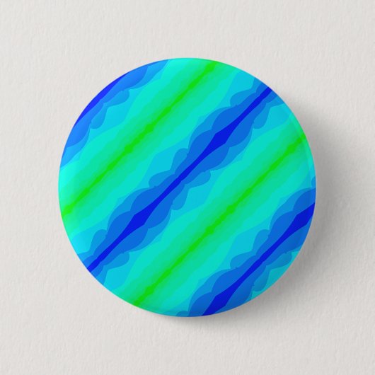 Blaugrünes Button/ Button (Vorderseite)