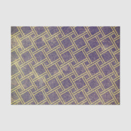 Blaugrunge Textur Abstrakt Geometrisch gestört Seidenpapier