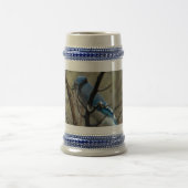 Blauhäher Bierglas (Mittel)