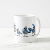 Blauhäher Kaffeetasse (VorderseiteRechts)