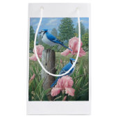 Blauhäher-kleine Geschenk-Tasche Kleine Geschenktüte (Vorderseite)