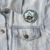 Blauhäher-Nest Button (Beispiel)