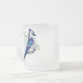 Blauhäher-Tag Mattglastasse (Vorderseite Links)