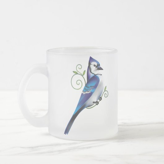 Blauhäher-Tag Mattglastasse (Links)