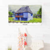 Blauhausmalerei Banner (Insitu)