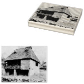 Blauhausmalerei Gummistempel (Stempel)