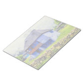 Blauhausmalerei Notizblock (angewinkelt)