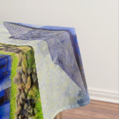 Blauhausmalerei Tischdecke (Beispiel)