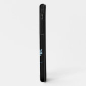 Blauhawaiianischer Hibiskus Case-Mate iPhone Hülle (Hinten/Links)