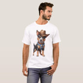Blauhelm-Australischer Rinderhund Shirts (Vorne ganz)