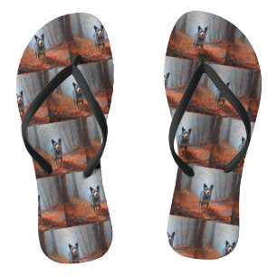 Blauhelm im Herbst Inspiriert Fall Badesandalen