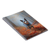 Blauhelm im Herbst Inspiriert Fall Notizblock (Rechte Seite)