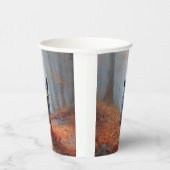 Blauhelm im Herbst Inspiriert Fall Pappbecher (Rechts)