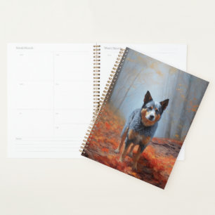 Blauhelm im Herbst Inspiriert Fall Planer