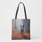 Blauhelm im Herbst Inspiriert Fall Tasche (Vorderseite)
