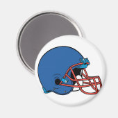 Blauhelm und Roter Helm Magnet (Vorderseite/Rückseite)