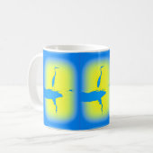 Blauhelme Kaffeetasse (Vorderseite Links)