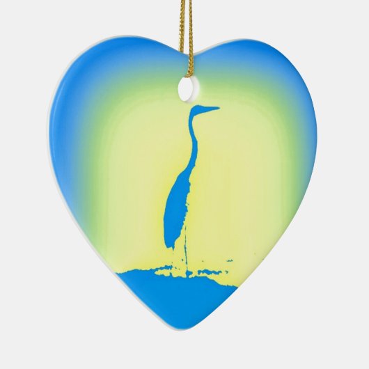 Blauhelme Keramik Ornament (Rechts)