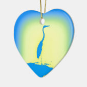 Blauhelme Keramik Ornament (Links)