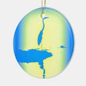Blauhelme Keramik Ornament (Links)