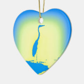 Blauhelme Keramikornament (Links)