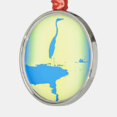 Blauhelme Ornament Aus Metall (Links)