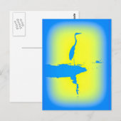 Blauhelme Postkarte (Vorne/Hinten)