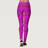 Blauhelme stehend rosa leggings (Rückseite)