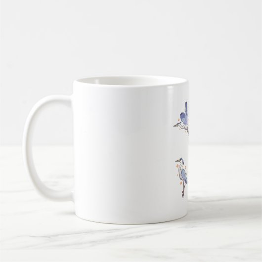 Blauhelmpackung Kaffeetasse (Links)