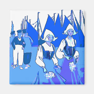 Blauholländisch, Mädchen Magnet