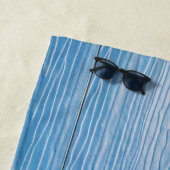 Blauholztextur Strandtuch (Beispiel)
