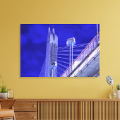 Blaujiefang-Brücke Leinwanddruck (Insitu (Wohnzimmer))