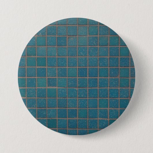 Blaukacheln Button (Vorderseite)