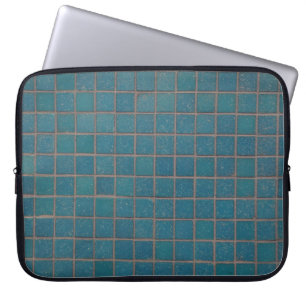 Blaukacheln Laptopschutzhülle