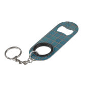 Blaukacheln Mini Flaschenöffner (Vorderseite Schrägansicht)