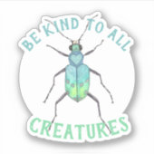 Blaukäfer Aufkleber (Vorderseite)