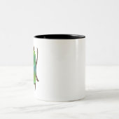 Blaukäfer Zweifarbige Tasse (Mittel)
