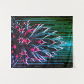 Blaukaktus Wandteppich (Vorderseite (Horizontal))