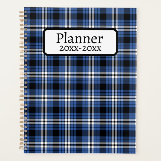 Blaukariert Planer (Vorderseite)