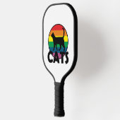 Blaukatze (2) pickleball schläger (Links)