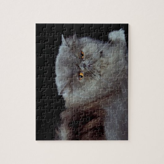 Blaukatze Puzzle (Vertikal)