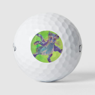 Blaukatzenbälkchen Golfball
